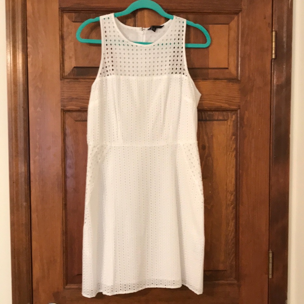 Banana Republic islet white dress